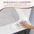 24 Inch Solid Surface Bathroom Vanity Top with Integrated Sink, Slim 0.56" Thick Countertop, Bright White Modern Design, Lightweight & Easy Install