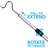 Onita Metal Coat Rack