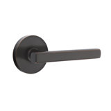 Flat Privacy (Bed & Bath) Door Lever with Round Rosette