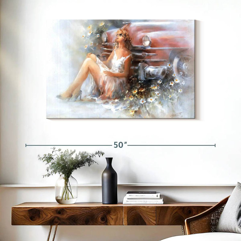 Leisha Relax Alone, 26" H x 39" W