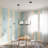 Adjustable Height Double Globe Kitchen Island Pendant