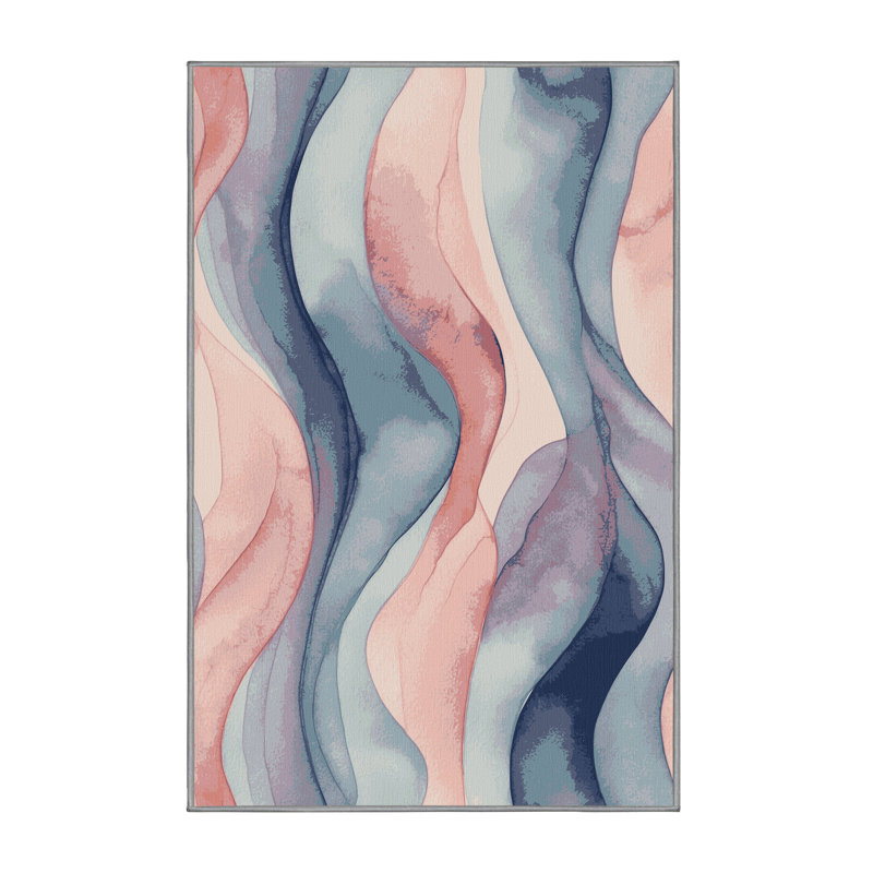 Velvet Streams Rug, Rectangle 8' x 12'