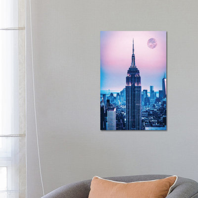 London 2077 1 Piece Wrapped Canvas Painting