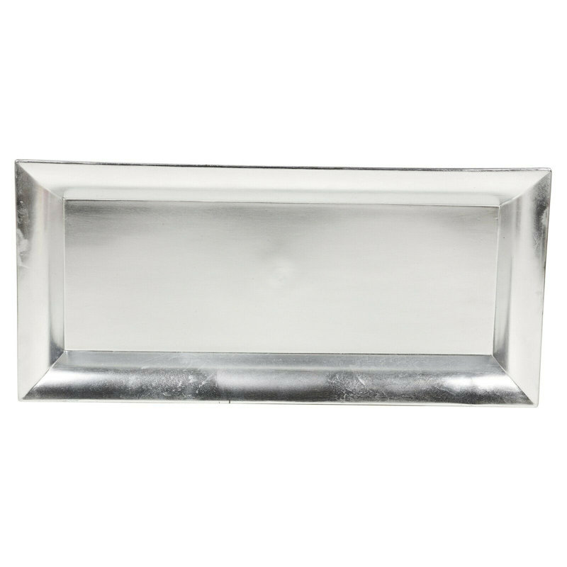 Rhonda Plastic / Acrylic Tray, Silver