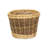 Mitel Round Willow Basket - Medium Brown Two-Tone