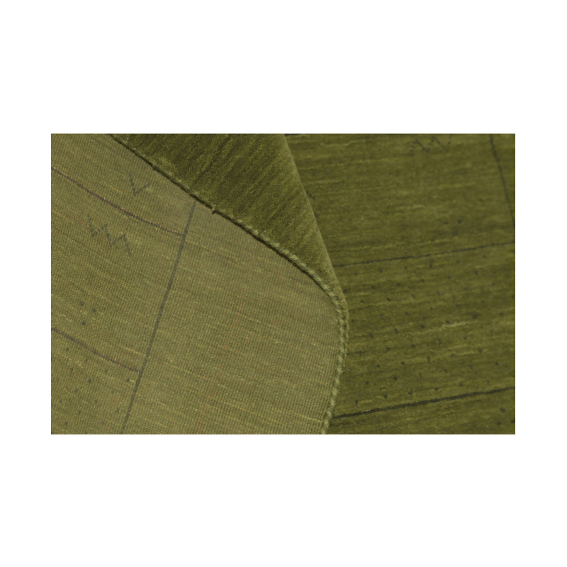 Oriental Area Rug in Green