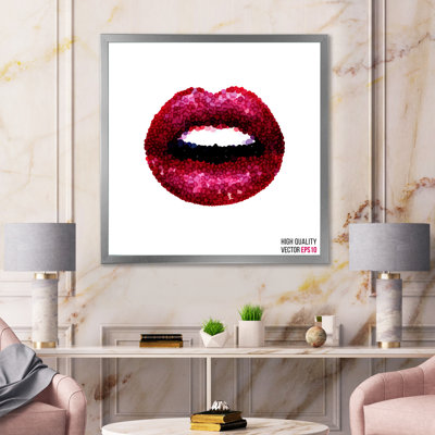 «Red Girl», impression sur toile