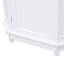 Armoire de salle de bain d'angle avec tablette réglable-408073984