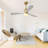 52 Inch Ceiling Fan With Dimmable Led Light 3 Solid Wood Blades Remote Control Reversible DC Motor For Living Room-1718663784-1718663785