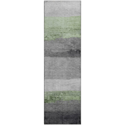 Premium Machine Washable Fairwood AMF1883 Stripes Rug