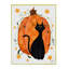 «Checked Pumpkin and Cat», art sur toile-31977759