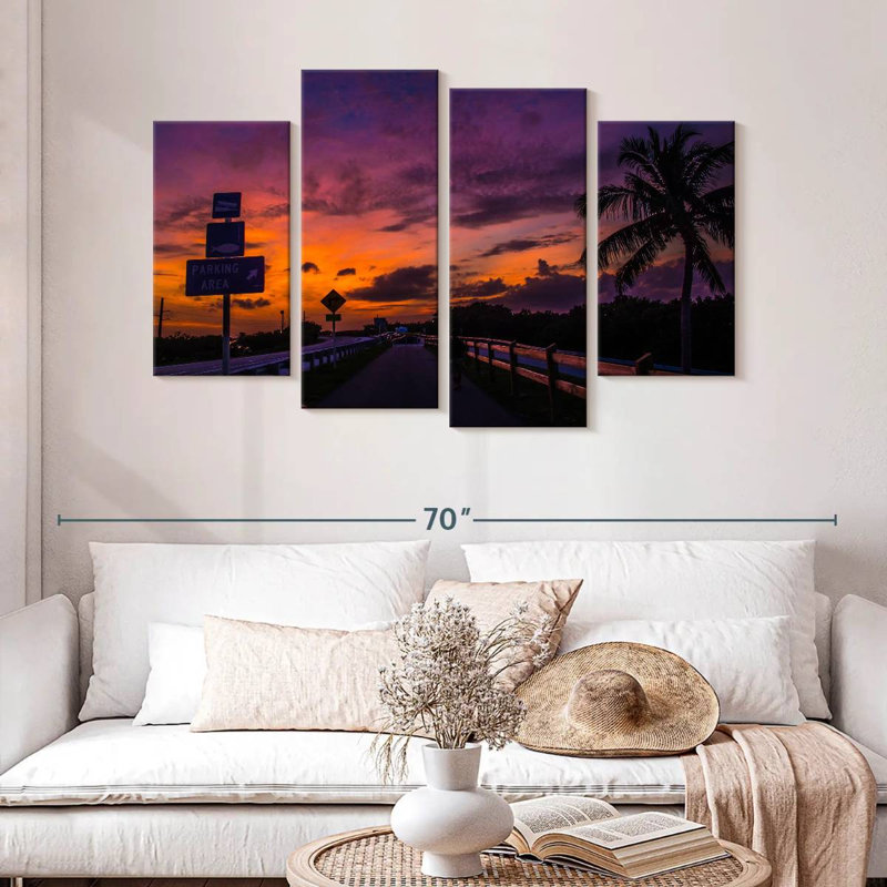 Mehar Sunless Florida Bridge, 32" H x 52" W