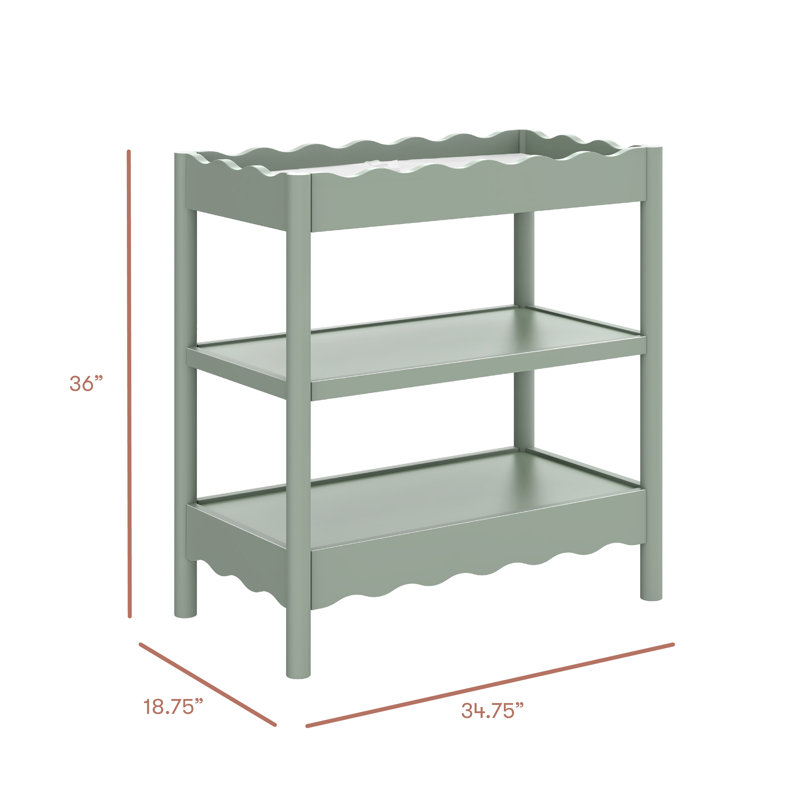 Swell Changing Table, Green