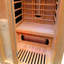 Metro Lane Indoor FAR Infrared Sauna with Remote Control in Hemlock