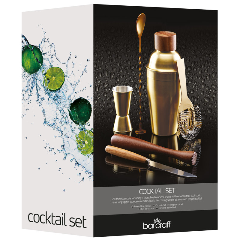 6 Piece Bar Tool Set