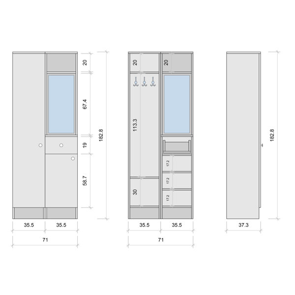 Dimensions du produit