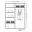 Calvero 2 Door Manufactured Wood Wardrobe-91270925-91270920
