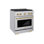 ZLINE Autograph Edition 30 po. 4,2 pieds cubes Cuisinière au gaz avec plaque de cuisson à 4 brûleurs et four à gaz à convection en acier inoxydable et accents bronze champagne Paramount (SGRZ-30-CB)