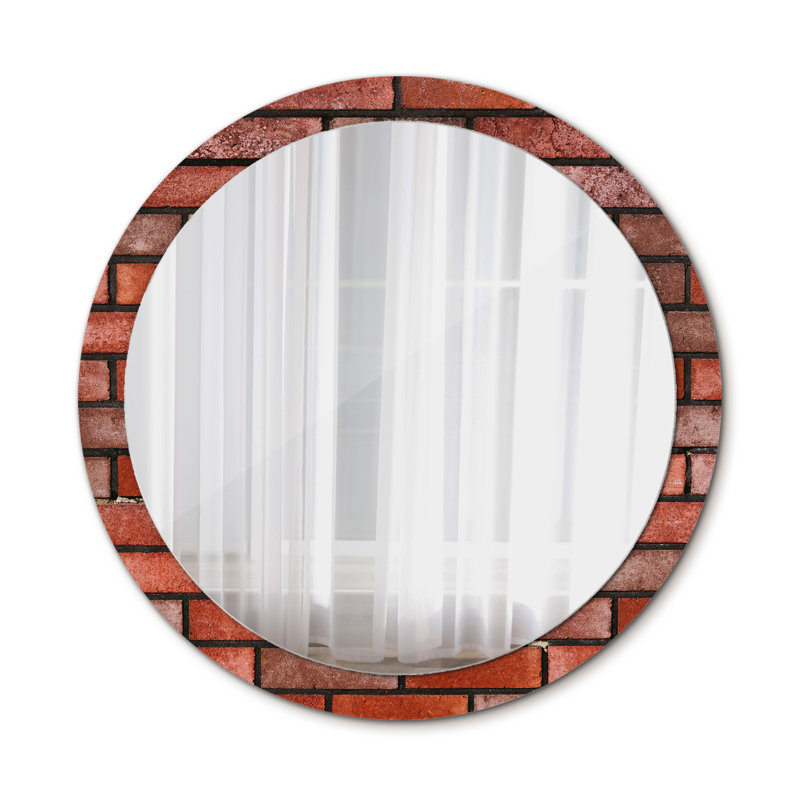 Huldar Glass Flat Wall Mirror