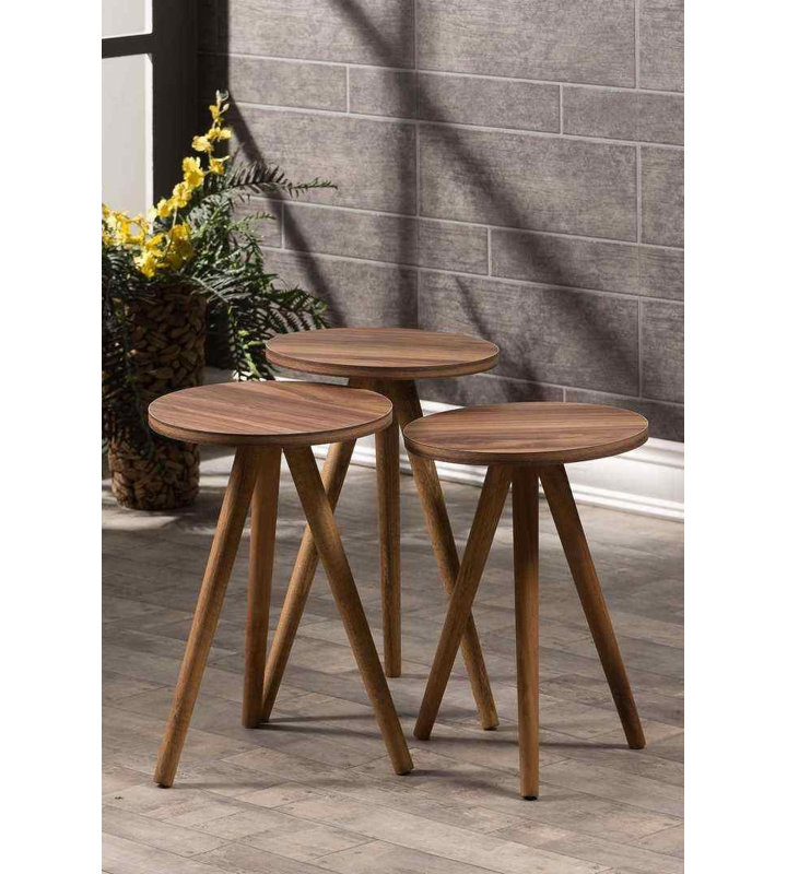 Annabel 14cm Console Table, Walnut