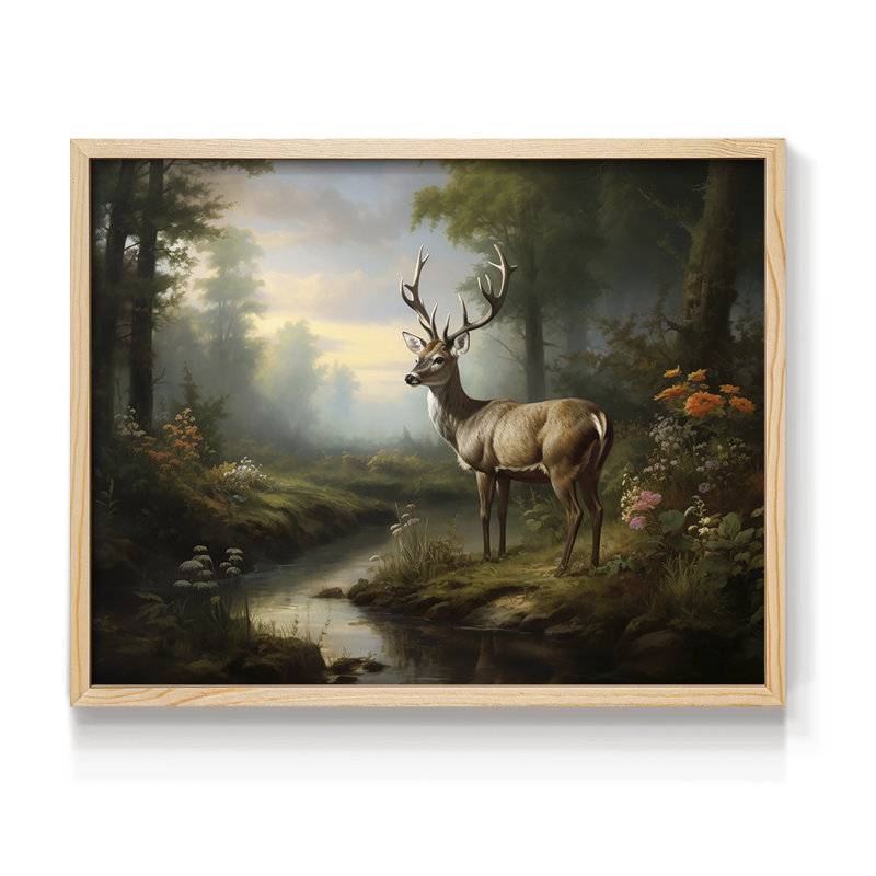 Faune, série XXII, reproduction encadrée, H 8 po x l 10 po, Naturel