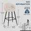Counter Stool with Metal Frame-70604782-70604780-70604785