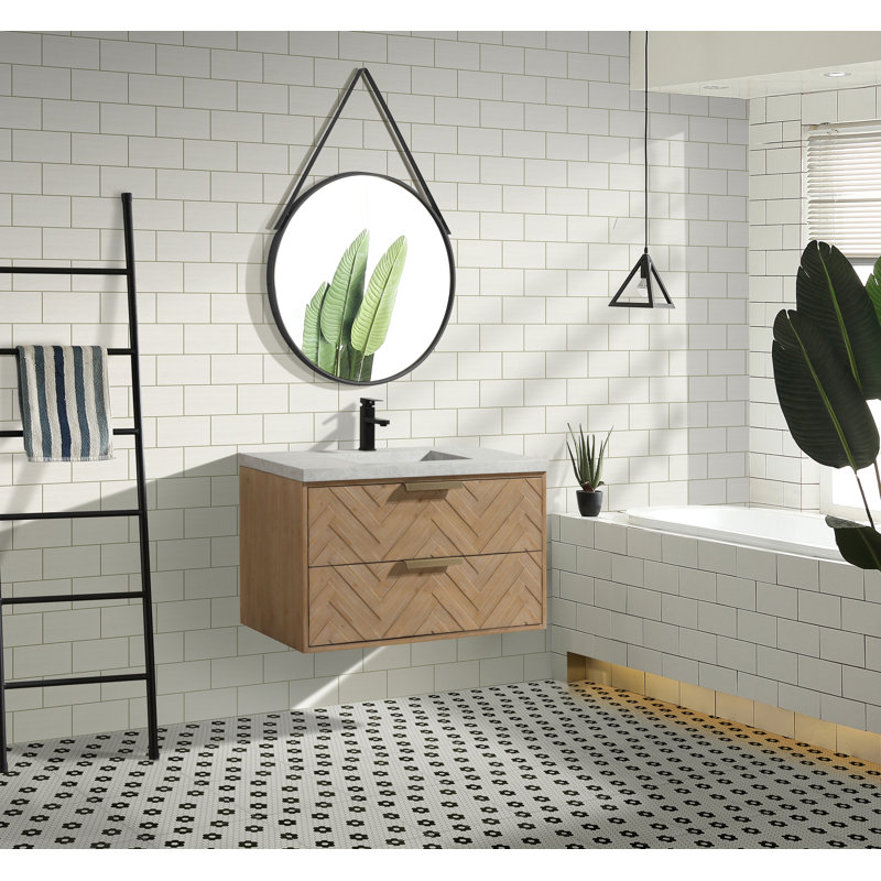Meuble-lavabo flottant Carlsbad