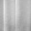 Rideau de douche en polyester iDesign Classic - 12 boutonnières renforcées - 72 po x 72 po, gris / blanc