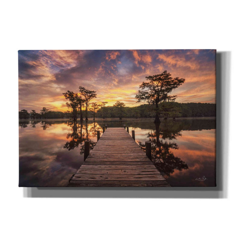 «Walk to the Sun» par Martin Podt, art mural sur toile, H 18 po x l 26 po x P 0,75 po