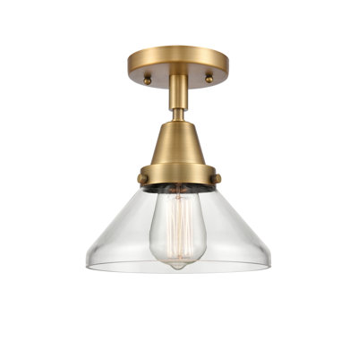 Caden Glass Semi Flush Mount