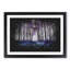 Path Through A Purple Forest - Single Picture Frame Print on MDF-56861825-56861826