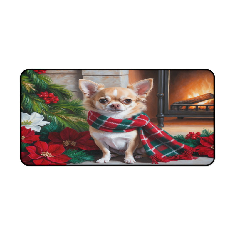 Polyester Desk Pad, 14.4x12.1