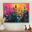 Jacobia Neon Herbs Pop Art - Art mural herbes-1120290812-1282712832-1282712842