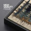 Impression sur toile encadrée «Wood Panneau Effect»-111652929-111652928
