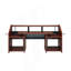 Bureau de musique avec 2 compartiments ouverts-129749618