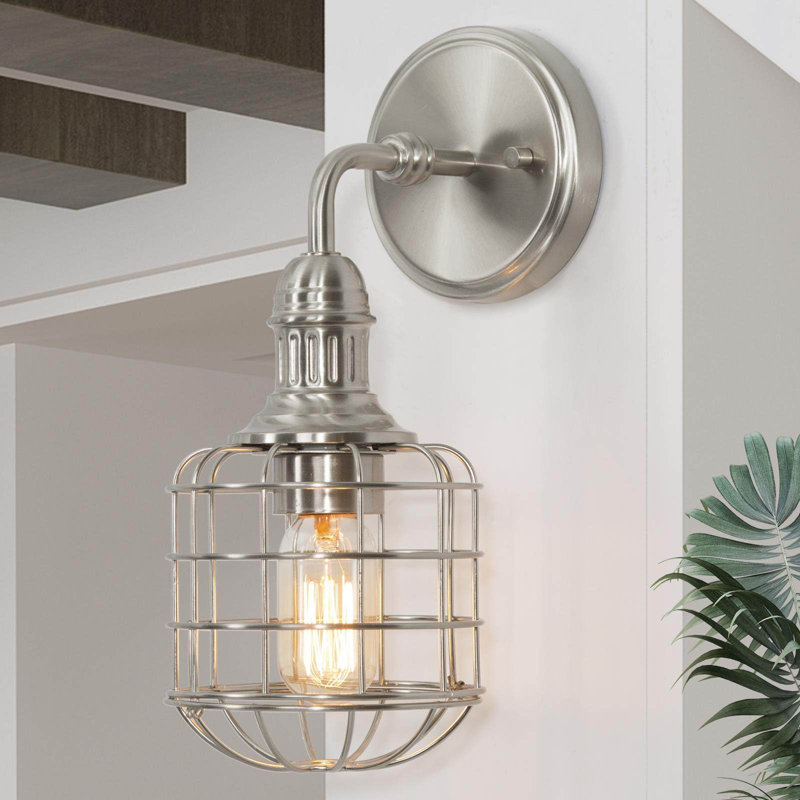 Sevanna Steel Armed Sconce