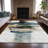 Machine Washable Indoor/Outdoor Xhevrie Green Rug-111828398