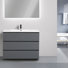 Hargrave 41.7'' Single Bathroom Vanity with Plastic Top