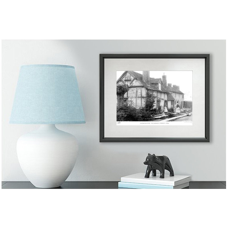 Leominster, Vicarage Street 1906 - Single Picture Frame Print, 60cm H x 80cm W x 2.3cm D