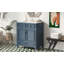 Meuble-lavabo de salle de bain avec lavabo, portes doubles et tiroir-605528362
