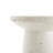 Outdoor 24" H MGO Terrazzo Side Table, White