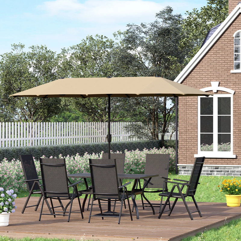 6 - Person Patio Dining Set with Rectangular Table