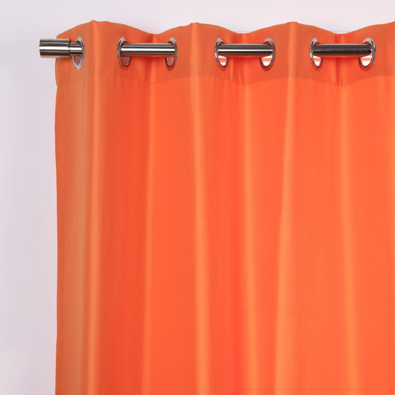 Rideau à œillets pour l'extérieur Analese, Orange