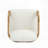 Wood Frame Dining Chair With Armrest-182999421-182999423