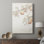 Impression florale rétro XL - galerie Cavas sur mesure