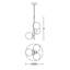 Suspension DEL - Noir/Laiton antique clair-1907651124