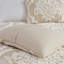 Housse de couette pour lit double / grand lit, chenille de coton avec capitonnage, chic décontracté et bouton double / grand, style fermeture-131465137-131465138