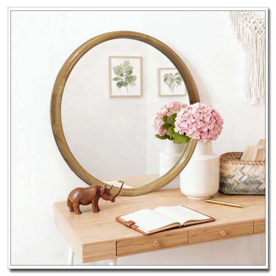 Miroir mural rond