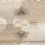 Mill Natural Hand Woven Wool/Viscose/Cotton Geometric Rug in Grey-2060987326