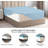 Extra Deep Pocket Fitted Sheet Only, Cooling & Breathable Bed Sheet, Soft, Fits 18–24 Inch Mattress-103254488-103254480